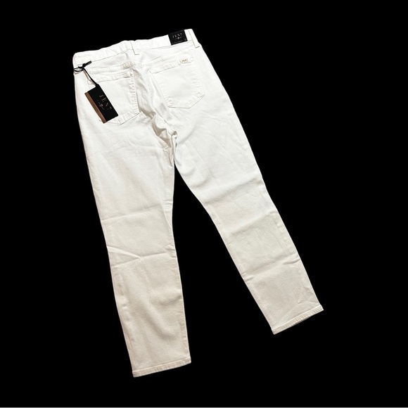 7 For All Mankind JEN7 Cropped Skinny Jeans New With Tags NWT Size 6 White - Picture 5 of 8